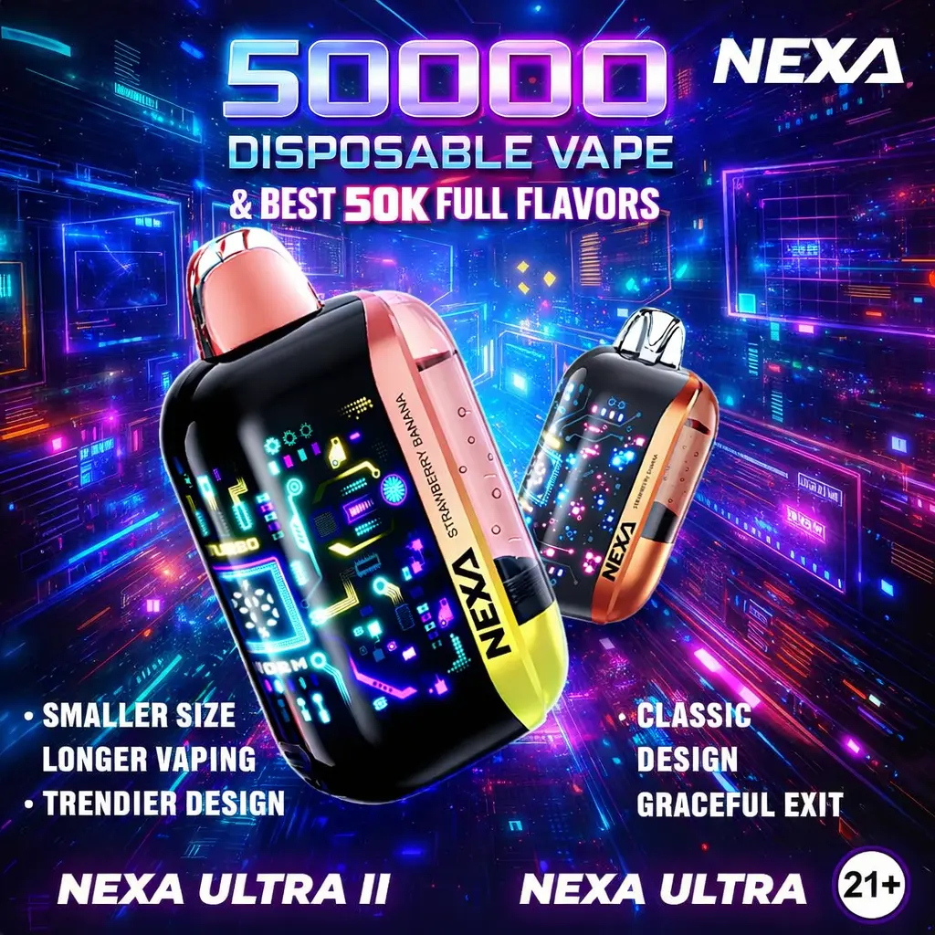 NEXA Ultra II 50K disposable vape devices