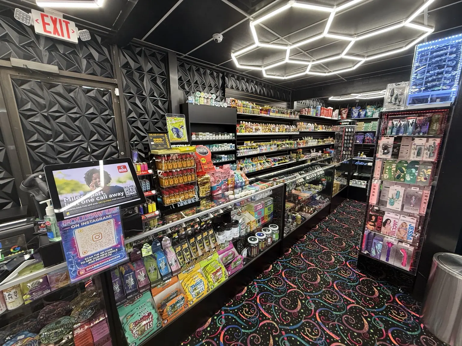 Front counter at Habibi