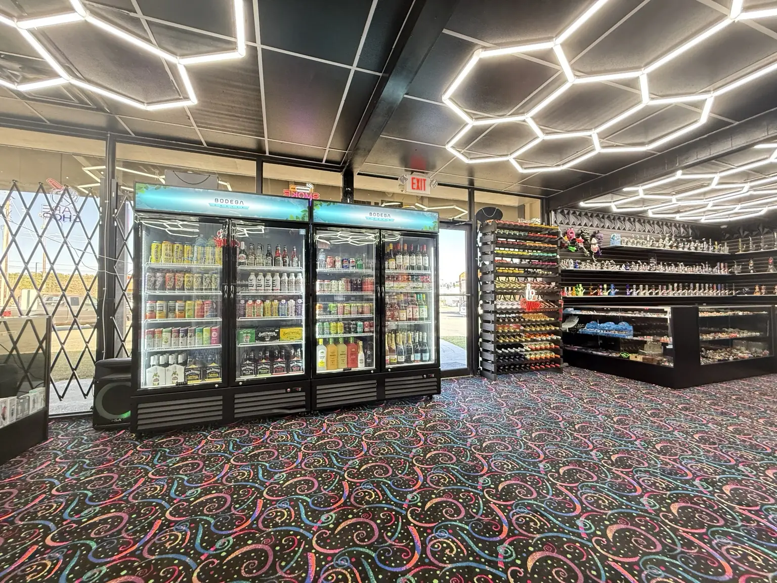 Beverage cooler and store displays